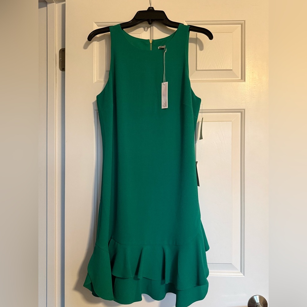 Vibrant Green Mini Dress